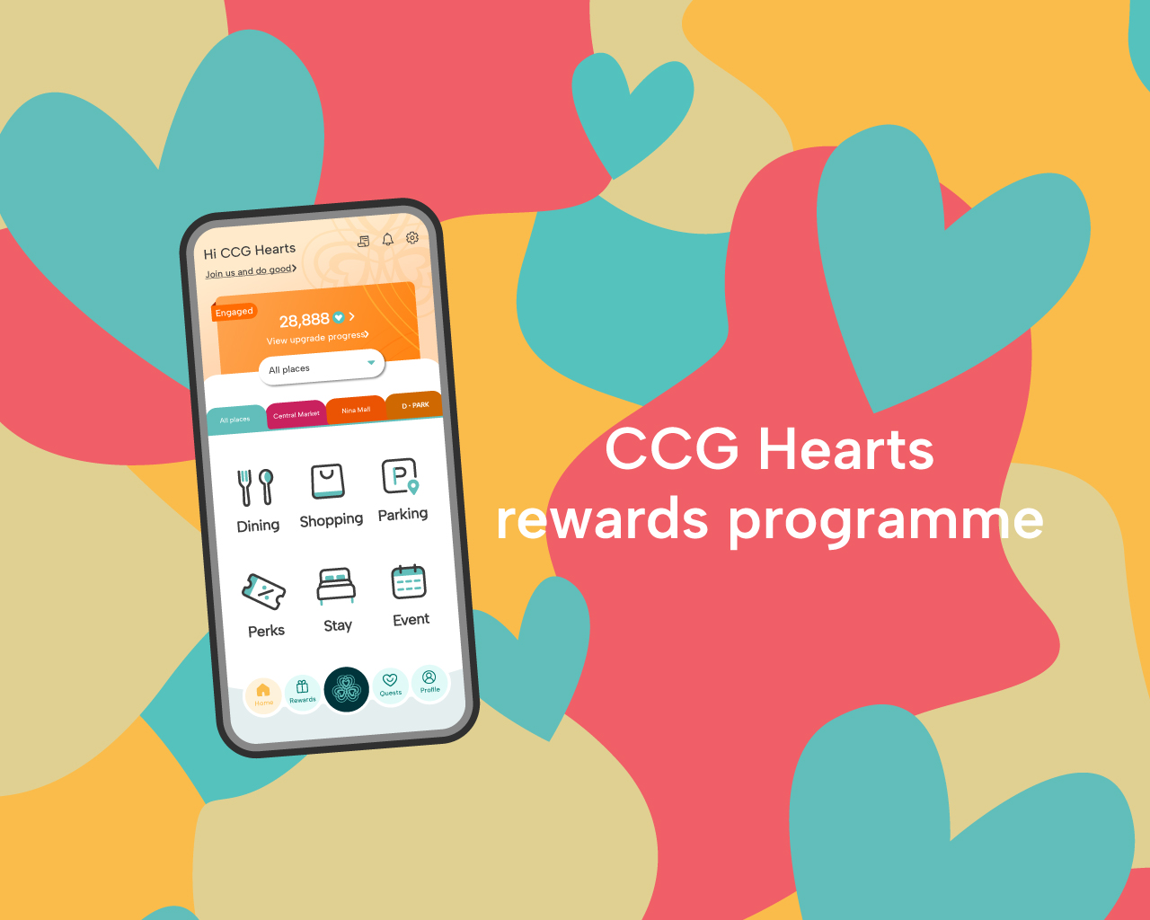 Chinachem Group's Membership Rewards Programme, CCG Hearts