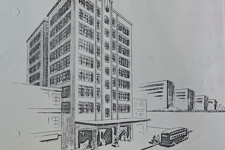 華懋工業大廈於1964年落成