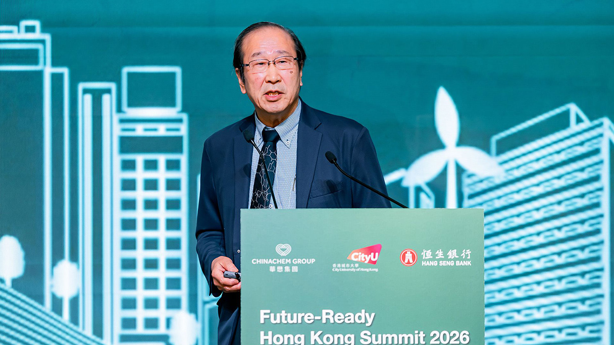 Professor Susumu Kitagawa outlined a future “molecular economy”, where resources are continuously captured, reused and converted rather than extracted and discarded.